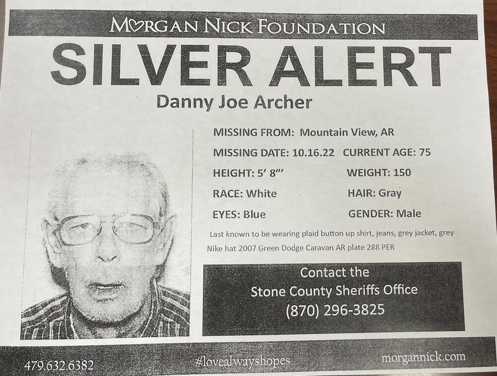 Silver Alert Issued