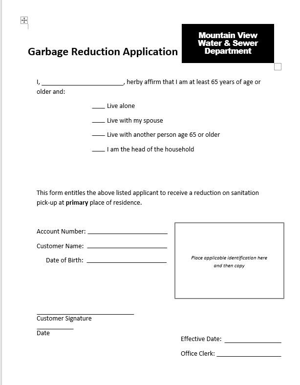 Garbage reduction app photo