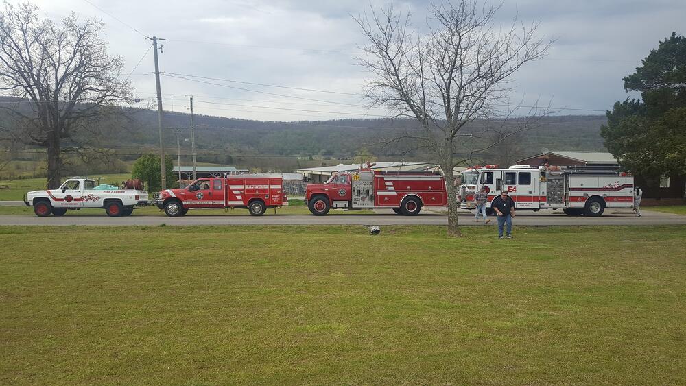 Trucks-lined-up-for-a-parade